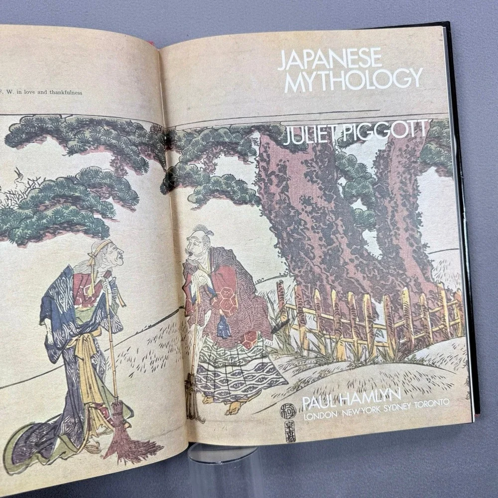 Juliet Piggott Japanese Mythology Hardcover 1973 2nd Imp Folklore History Art